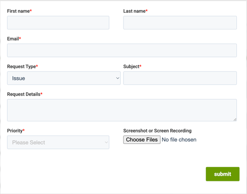 Stratas - Contact Us Form